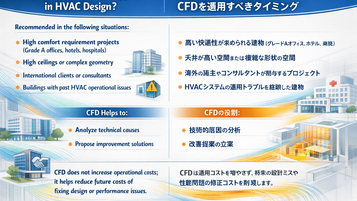 Khi nào nên áp dụng CFD trong thiết kế HVAC?